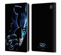 Head Case Designs Officially Licensed The Dark Knight Batman Batarang Key Art Leather Wallet Case Compatible With Amazon Fire 7 2022