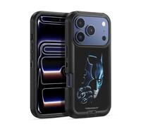Head Case Designs Officially Licensed The Dark Knight Batman Batarang Key Art Ultra-Armoured Shockproof Case [Military Grade Protection] Compatible With Apple iPhone 17 Pro