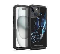 Head Case Designs Officially Licensed The Dark Knight Batman Batarang Key Art Ultra-Armoured Shockproof Case [Military Grade Protection] Compatible With Apple iPhone 15