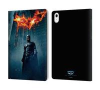 Head Case Designs Officially Licensed The Dark Knight Batman Poster Key Art Leather Wallet Case Compatible With Apple iPad Air 11 2020/2022/2024/2025