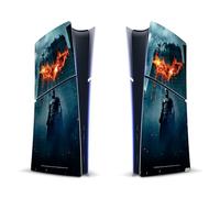 Head Case Designs Officially Licensed The Dark Knight Batman Poster Key Art Vinyl Sticker Gaming Skin Decal Cover Compatible With Sony PlayStation 5 PS5 Slim/Pro Digital Edition Console