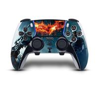 Head Case Designs Officially Licensed The Dark Knight Batman Poster Key Art Vinyl Sticker Gaming Skin Decal Cover Compatible With Sony PlayStation 5 PS5 DualSense Edge Controller