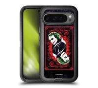 Head Case Designs Officially Licensed The Dark Knight Joker Card Graphics Ultra-Armoured Shockproof Case [Military Grade Protection] Compatible With Google Pixel 9 Pro XL