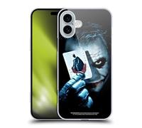 Head Case Designs Officially Licensed The Dark Knight Joker Card Key Art Hard Back Case Compatible With Apple iPhone 16 Plus