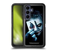 Head Case Designs Officially Licensed The Dark Knight Joker Card Key Art Ultra-Armoured Shockproof Case [Military Grade Protection] Compatible With Samsung Galaxy S25 FE
