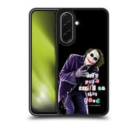 Head Case Designs Officially Licensed The Dark Knight Joker Put A Smile Graphics Gel Armour Case [Military Grade Protection] Compatible With Samsung Galaxy A36 5G