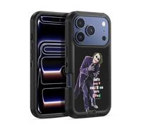 Head Case Designs Officially Licensed The Dark Knight Joker Put A Smile Graphics Ultra-Armoured Shockproof Case [Military Grade Protection] Compatible With Apple iPhone 17 Pro