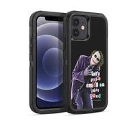 Head Case Designs Officially Licensed The Dark Knight Joker Put A Smile Graphics Ultra-Armoured Shockproof Case [Military Grade Protection] Compatible With Apple iPhone 12 / iPhone 12 Pro