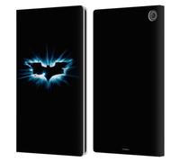 Head Case Designs Officially Licensed The Dark Knight Logo Black Graphics Leather Wallet Case Compatible With Amazon Fire Max 11 2023