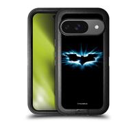 Head Case Designs Officially Licensed The Dark Knight Logo Black Graphics Ultra-Armoured Shockproof Case [Military Grade Protection] Compatible With Google Pixel 9 / Pixel 9 Pro