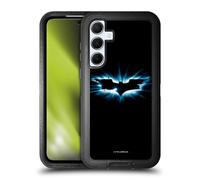 Head Case Designs Officially Licensed The Dark Knight Logo Black Graphics Ultra-Armoured Shockproof Case [Military Grade Protection] Compatible With Samsung Galaxy A55 5G