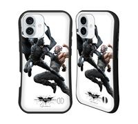 Head Case Designs Officially Licensed The Dark Knight Rises Batman Vs Bane Character Art Hybrid Case Compatible With Apple iPhone 16 Plus