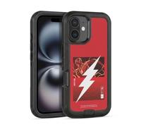 Head Case Designs Officially Licensed The Flash 2023 Barry Allen Logo Graphics Ultra-Armoured Shockproof Case [Military Grade Protection] Compatible With Apple iPhone 16