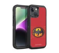 Head Case Designs Officially Licensed The Flash 2023 Batman Logo Graphics Ultra-Armoured Shockproof Case [Military Grade Protection] Compatible With Apple iPhone 14