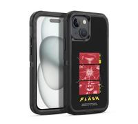 Head Case Designs Officially Licensed The Flash 2023 Suit Logos Graphics Ultra-Armoured Shockproof Case [Military Grade Protection] Compatible With Apple iPhone 15