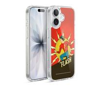 Head Case Designs Officially Licensed The Flash DC Comics Jay Garrick 2 Vintage Gel Case [Military Grade Protection] Compatible with Apple iPhone 17 and Compatible with MagSafe