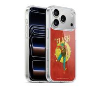 Head Case Designs Officially Licensed The Flash DC Comics Jay Garrick Vintage Gel Case [Military Grade Protection] Compatible with Apple iPhone 17 Pro and Compatible with MagSafe