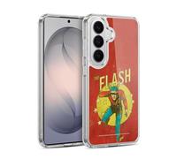 Head Case Designs Officially Licensed The Flash DC Comics Jay Garrick Vintage Gel Case [Military Grade Protection] Compatible with Samsung Galaxy S26 Plus and Compatible with MagSafe