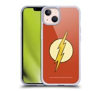 Head Case Designs Officially Licensed The Flash DC Comics Logo Vintage Gel Case [Military Grade Protection] Compatible with Apple iPhone 13 and Compatible with MagSafe
