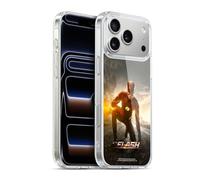 Head Case Designs Officially Licensed The Flash TV Series Barry Kneel Pose Poster Gel Case [Military Grade Protection] Compatible with Apple iPhone 17 Pro Max and Compatible with MagSafe