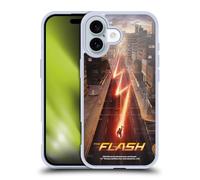 Head Case Designs Officially Licensed The Flash TV Series Barry Poster Gel Case [Military Grade Protection] Compatible with Apple iPhone 16 and Compatible with MagSafe