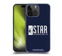 Head Case Designs Officially Licensed The Flash TV Series Star Labs Logos Hard Back Case Compatible With Apple iPhone 15 Pro Max