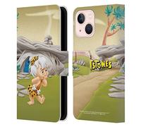 Head Case Designs Officially Licensed The Flintstones Bambam Rubble Characters Leather Wallet Case Compatible With Apple iPhone 13 Mini