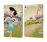 Head Case Designs Officially Licensed The Flintstones Betty Rubble Characters Leather Wallet Case Compatible With Apple iPad Air 13 2024/2025