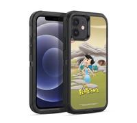 Head Case Designs Officially Licensed The Flintstones Betty Rubble Characters Ultra-Armoured Shockproof Case [Military Grade Protection] Compatible With Apple iPhone 12 / iPhone 12 Pro