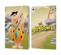 Head Case Designs Officially Licensed The Flintstones Fred Flintstones Characters Leather Wallet Case Compatible With Apple iPad Air 13 2024/2025