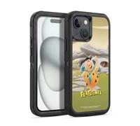 Head Case Designs Officially Licensed The Flintstones Fred Flintstones Characters Ultra-Armoured Shockproof Case [Military Grade Protection] Compatible With Apple iPhone 15