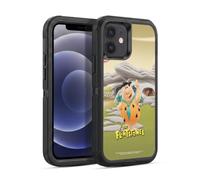 Head Case Designs Officially Licensed The Flintstones Fred Flintstones Characters Ultra-Armoured Shockproof Case [Military Grade Protection] Compatible With Apple iPhone 12 / iPhone 12 Pro