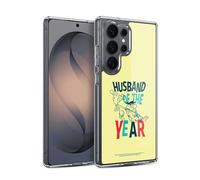 Head Case Designs Officially Licensed The Flintstones Husband Of The Year Graphics Gel Case [Military Grade Protection] Compatible with Samsung Galaxy S26 Ultra and Compatible with MagSafe