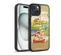 Head Case Designs Officially Licensed The Flintstones Stone Car Characters Gel Armour Case [Military Grade Protection] Compatible With Apple iPhone 15