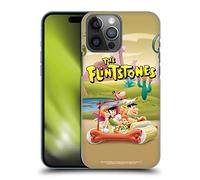 Head Case Designs Officially Licensed The Flintstones Stone Car Characters Hard Back Case Compatible With Apple iPhone 14 Pro Max