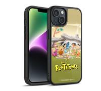 Head Case Designs Officially Licensed The Flintstones Stone House Characters Gel Armour Case [Military Grade Protection] Compatible With Apple iPhone 14