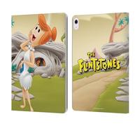 Head Case Designs Officially Licensed The Flintstones Wilma Flintstones Characters Leather Wallet Case Compatible With Apple iPad Air 13 2024/2025