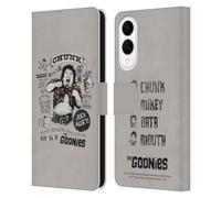 Head Case Designs Officially Licensed The Goonies Character Art Graphics Leather Wallet Case Compatible With Samsung Galaxy S25 Edge
