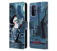 Head Case Designs Officially Licensed The Grim Adventures of Billy & Mandy Grim Graphics Leather Wallet Case Compatible With Oppo A54 5G