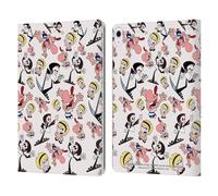 Head Case Designs Officially Licensed The Grim Adventures of Billy & Mandy Icons Graphics Leather Wallet Case Compatible With Apple iPad Air 13 2024/2025