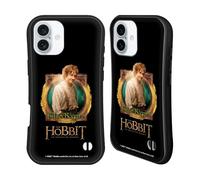 Head Case Designs Officially Licensed The Hobbit An Unexpected Journey Bilbo Key Art Hybrid Case Compatible With Apple iPhone 16 Plus