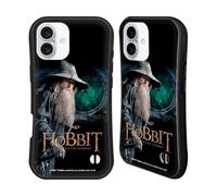 Head Case Designs Officially Licensed The Hobbit An Unexpected Journey Gandalf Key Art Hybrid Case Compatible With Apple iPhone 16 Plus