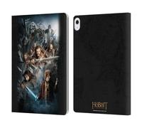 Head Case Designs Officially Licensed The Hobbit An Unexpected Journey Group Key Art Leather Wallet Case Compatible With Apple iPad Air 13 2024/2025