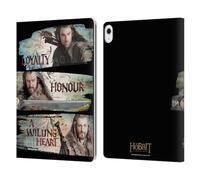 Head Case Designs Officially Licensed The Hobbit An Unexpected Journey Loyalty And Honour Key Art Leather Wallet Case Compatible With Apple iPad Air 13 2024/2025