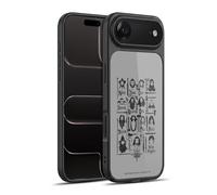 Head Case Designs Officially Licensed The Hobbit An Unexpected Journey The Company Key Art Gel Armour Case [Military Grade Protection] Compatible With Apple iPhone 17 Air