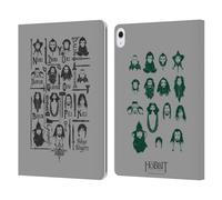 Head Case Designs Officially Licensed The Hobbit An Unexpected Journey The Company Key Art Leather Wallet Case Compatible With Apple iPad Air 13 2024/2025
