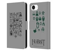 Head Case Designs Officially Licensed The Hobbit An Unexpected Journey The Company Key Art Leather Wallet Case Compatible With Apple iPhone 16e