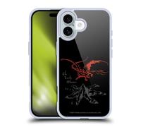 Head Case Designs Officially Licensed The Hobbit An Unexpected Journey The Lonely Mountain Graphics Gel Case [Military Grade Protection] Compatible with Apple iPhone 16 and Compatible with MagSafe