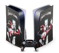 Head Case Designs Officially Licensed The Joker DC Comics Batman: Harley Quinn 1 Character Art Vinyl Faceplate Sticker Gaming Skin Decal Cover Compatible With PS5 Disc Console & DualSense