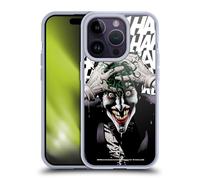 Head Case Designs Officially Licensed The Joker DC Comics The Killing Joke Character Art Gel Case [Military Grade Protection] Compatible with Apple iPhone 14 Pro and Compatible with MagSafe